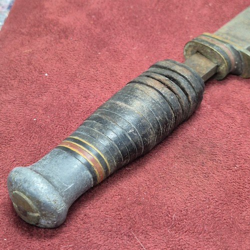 84 - A World War II William Rodgers Desert Boot Knife (AF)