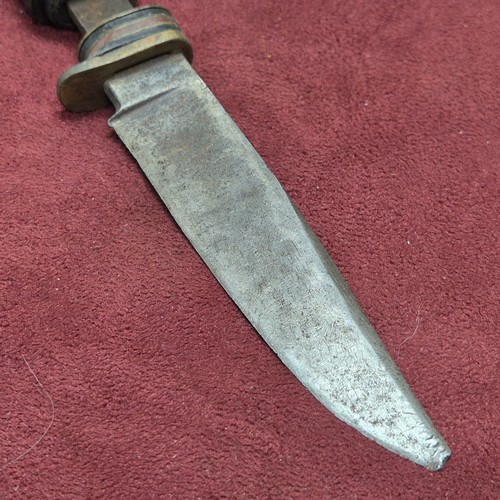 84 - A World War II William Rodgers Desert Boot Knife (AF)