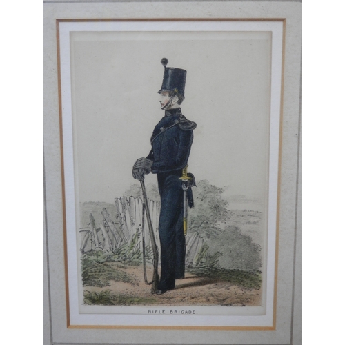 108 - Two Framed Military Prints and a Watercolour Signed K T Adams