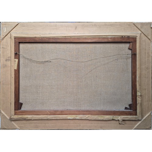 102 - Bernard Benedict Hemy (1844-1910)
Fishermen on the Tyne 
Oil on Canvas, Previously Relined, Framed (... 