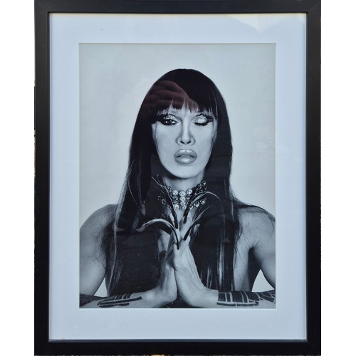180 - An Iconic Framed Image of Pete Burns 54cm x 43cm