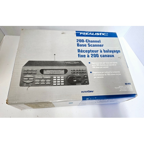 53A - A Boxed Intertan 200 Channel Base Scanner/Receiver