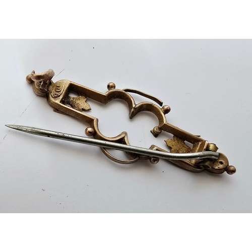 52A - A Group of Hallmarked Gold and Silver Jewellery including a 9ct Gold Ladies watch, 925 Silver Bracel... 