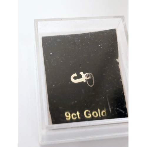 52A - A Group of Hallmarked Gold and Silver Jewellery including a 9ct Gold Ladies watch, 925 Silver Bracel... 