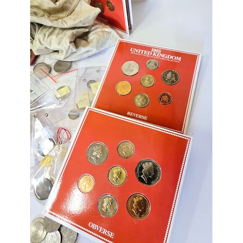 68B - A Selection of Mixed Coins including Commemorative Sets etc.