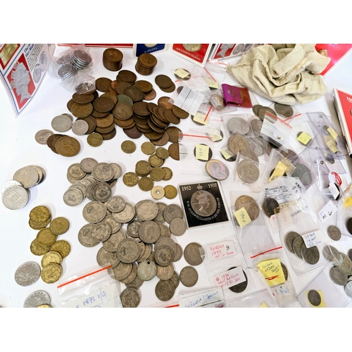 68B - A Selection of Mixed Coins including Commemorative Sets etc.