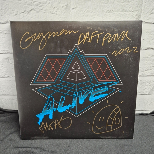14 - Daft Punk - Alive 2007, 2022 Vinyl, Signed by Daft Punk
