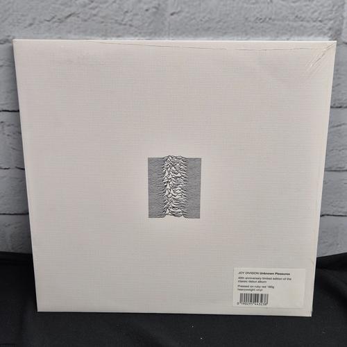 54 - Joy Division - Unknown Pleasures, 2019 Ruby Red Vinyl, Sealed