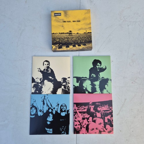 169 - Oasis - Time Flies... 1994-2009, 2010 Limited Edition 3x CD & DVD Box Set, UK Pressing, Limited to 2... 