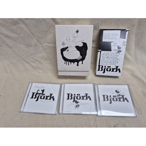 155 - Björk - Greatest Hits & Family Tree, Very Rare Promo 6x CD Boxset with VHS