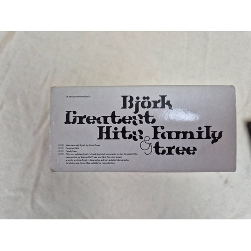 155 - Björk - Greatest Hits & Family Tree, Very Rare Promo 6x CD Boxset with VHS