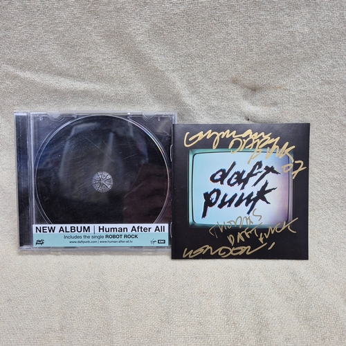 157 - Daft Punk - Human After All, 2005 European Pressing, Signed by Daft Punk