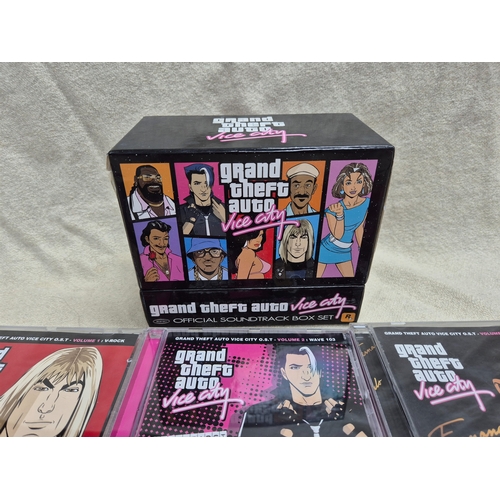 174 - Grand Theft Auto Vice City Official Soundtrack, 7x CD Boxset, European Pressing