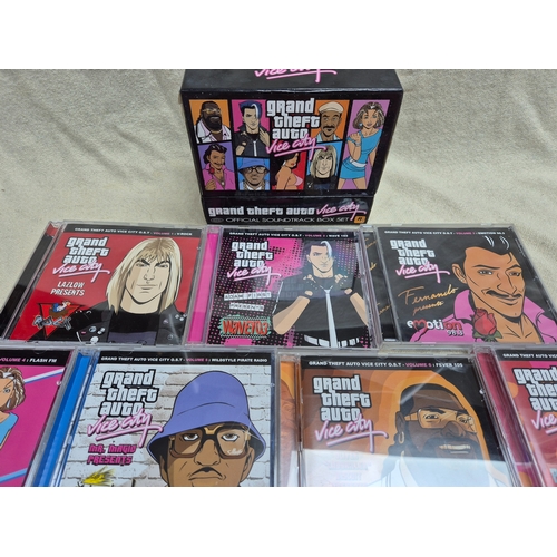 174 - Grand Theft Auto Vice City Official Soundtrack, 7x CD Boxset, European Pressing