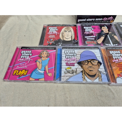 174 - Grand Theft Auto Vice City Official Soundtrack, 7x CD Boxset, European Pressing