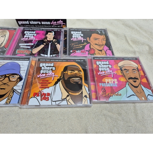 174 - Grand Theft Auto Vice City Official Soundtrack, 7x CD Boxset, European Pressing