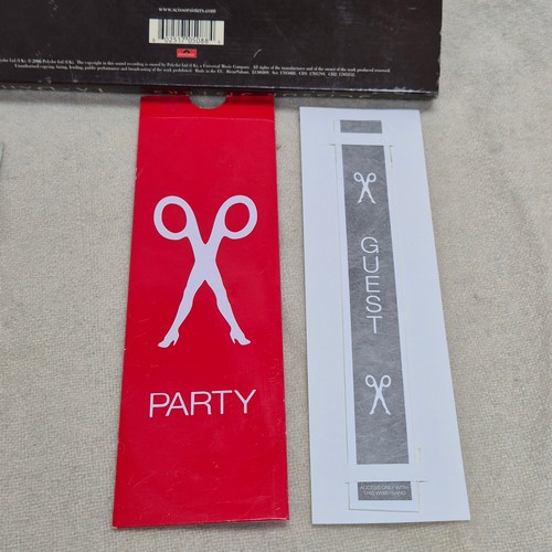 220 - Scissor Sisters - Ta-Dah, 2x CD Boxset, together with some Scissor Sisters Promotional Items