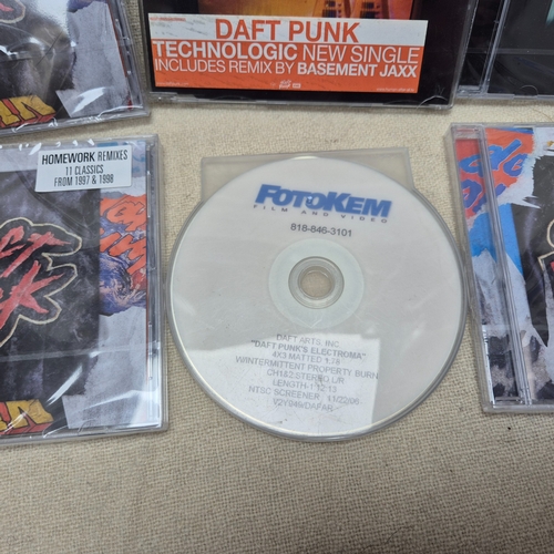 160 - Daft Punk - 6 CDs to include Sealed Homework Remixes, Human After All, Technologic Single and Electr... 