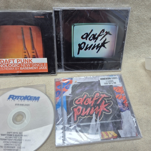 160 - Daft Punk - 6 CDs to include Sealed Homework Remixes, Human After All, Technologic Single and Electr... 