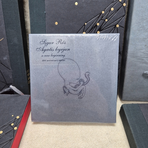 219 - Sigur Rós - A Mixed Lot to include Signed Tour Books, a Sealed Ágætis Byrjun 20th Anniversary CD etc