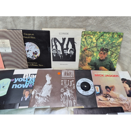 141 - A Collection of approx 20 Vinyl Singles