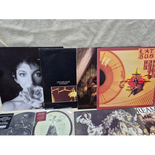 50 - Kate Bush - A Collection of Vinyl Albums and Singles by Kate Bush to include her first Four Albums a... 
