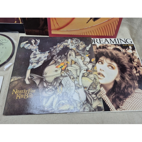 50 - Kate Bush - A Collection of Vinyl Albums and Singles by Kate Bush to include her first Four Albums a... 