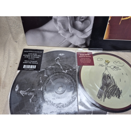 50 - Kate Bush - A Collection of Vinyl Albums and Singles by Kate Bush to include her first Four Albums a... 