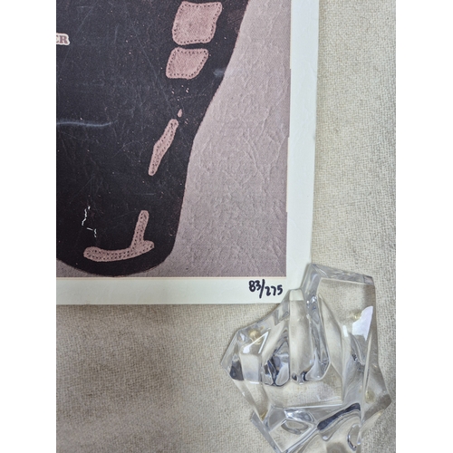 191 - Scritti Politti - A Limited Edition White Bread Black Beer 2006 Tour Poster, Numbered 83/275