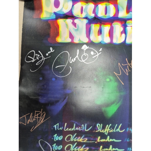 189 - Paolo Nutini - A UK Tour Poster Signed by Nutini and his Band
