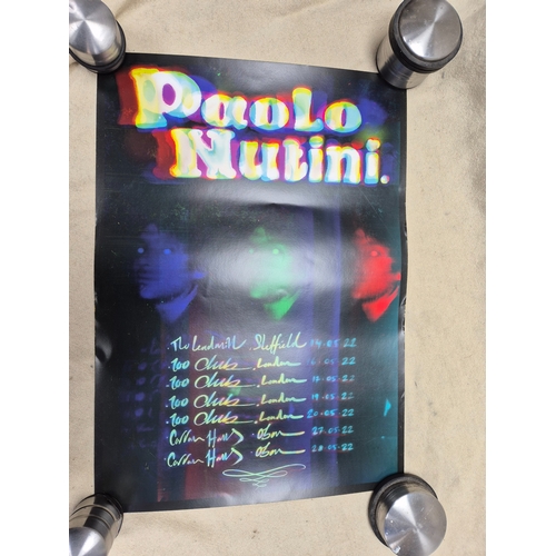 188 - Paolo Nutini - Four UK Tour Posters