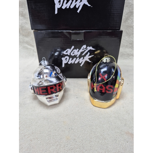 204 - Daft Punk - Three Boxed Sets of Daft Punk Christmas Decorations