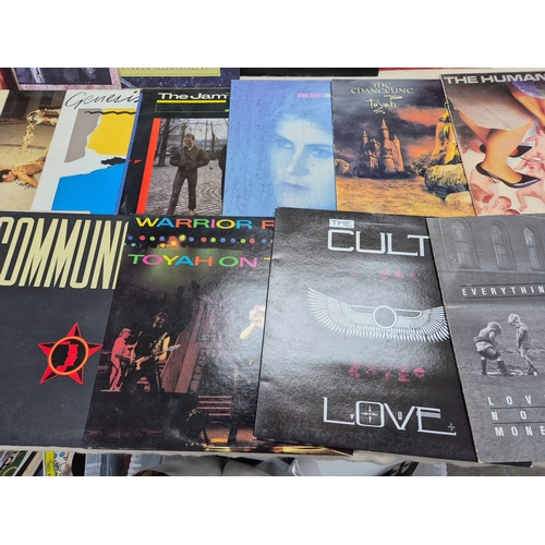147 - A Good Collection of Vinyl Records to include Eurythmics, Dire Straits and others