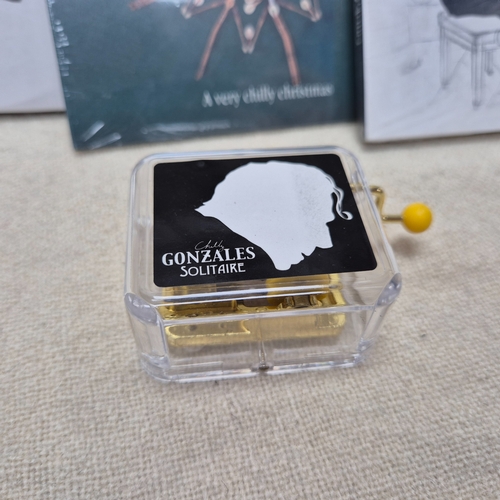 165 - Chilly Gonzales - Three Sealed CDs together with a Music Box