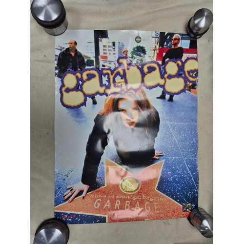 187 - Garbage - Four Protional Posters, various sizes