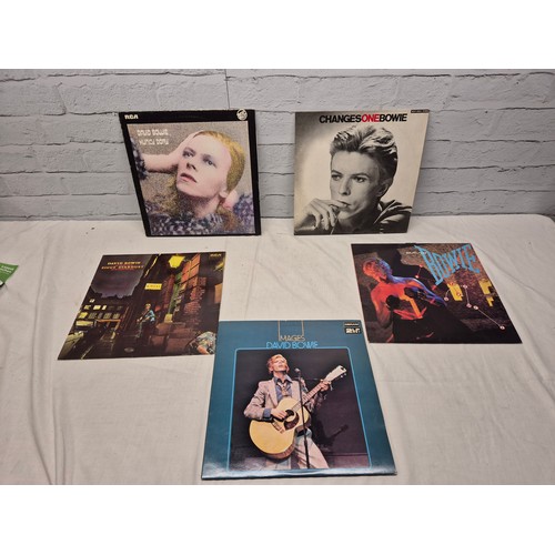Vinyl Records: David Bowie- A Collection of Albums to include Originals ...