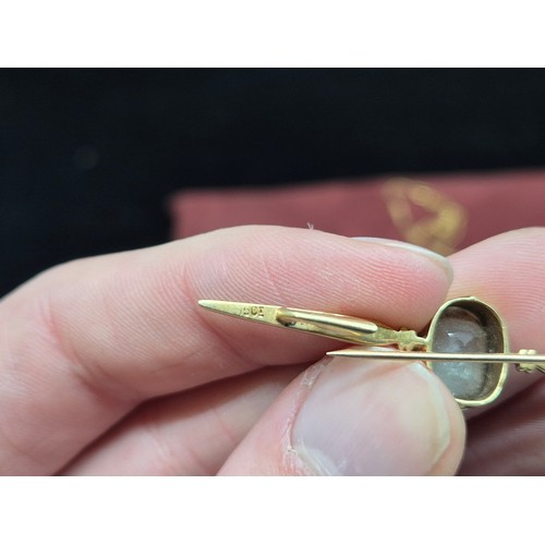 509 - Mixed Lot of 9ct Gold Jewellery to include 9ct Cased and Strap Ladies Watch (14.4g) , Various other ... 