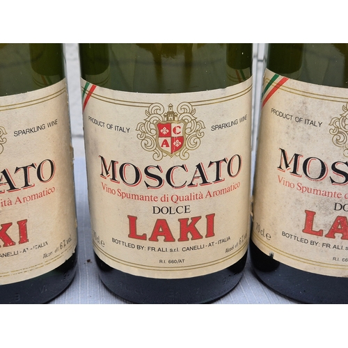 728 - Five 70cl Bottles of Moscato Dolce Laki Sparkling Wine