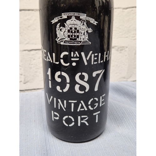 718 - A 75cl Bottle of Real Companhia Velha 1987 Vintage Port