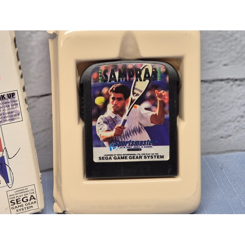 88 - SEGA Game Gear - Pete Sampras Tennis PAL Version, Complete with Box & Manual