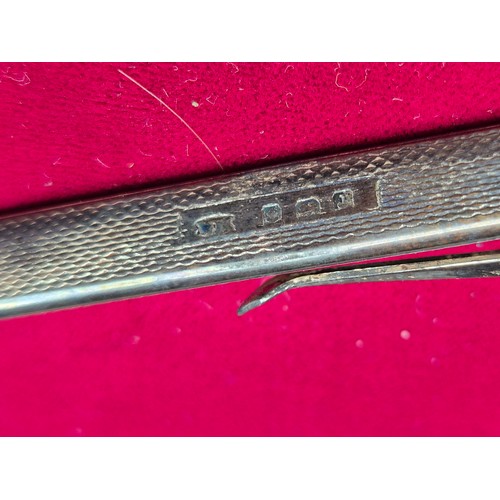 62 - A Silver Hallmarked Pencil from Baynes (Reading) Ltd (approx 10g)