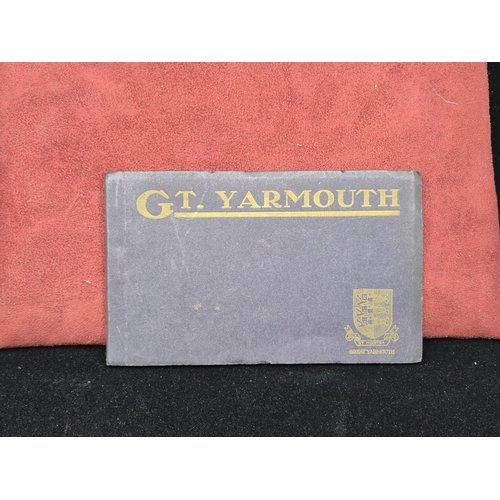 84 - An Album of 12 Antique Postcards of Great Yarmouth