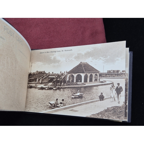 84 - An Album of 12 Antique Postcards of Great Yarmouth