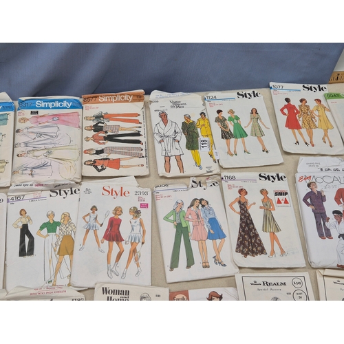 118 - A Lot of Unused Patterns to include Simplicity, Style and others (approx 30 in total)