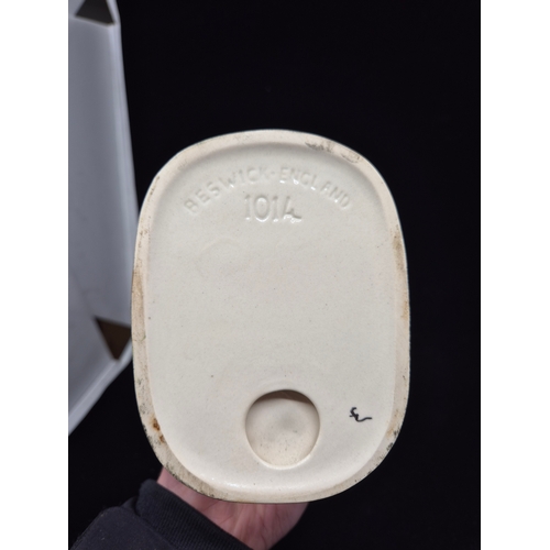 51 - A Beswick Welsh Cob Rearing Horse 1014 (approx 26cm tall)