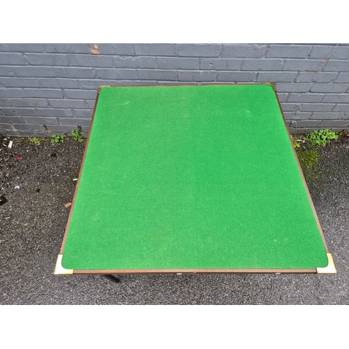 679 - A Collapsable Card Table (approx 77cm x 77cm x 73cm)