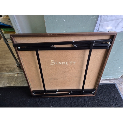 679 - A Collapsable Card Table (approx 77cm x 77cm x 73cm)