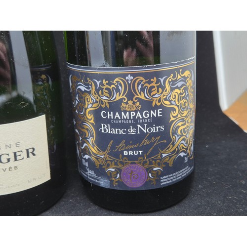 58 - Four Assorted Bottles of Alcohol to include Bollinger and others