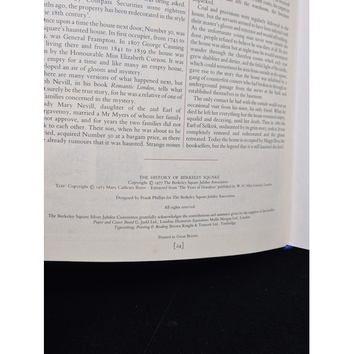 49 - A History of Berkeley Square - published c. 1977 for the Berkeley Square Silver Jubilee Celebrations