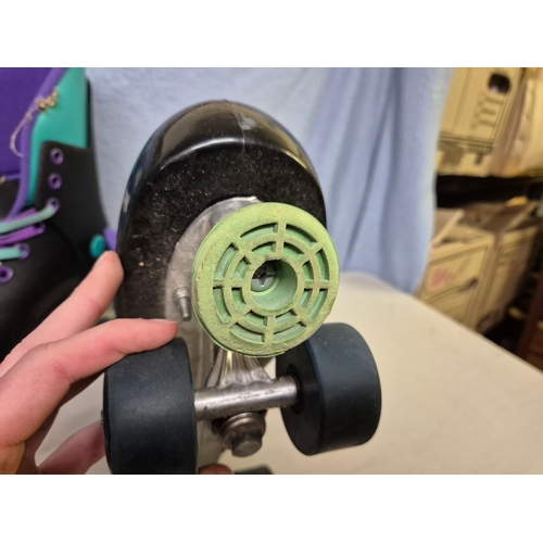 744 - A Pair of Vintage Ventro Pro Roller Skates in Box (size 46)